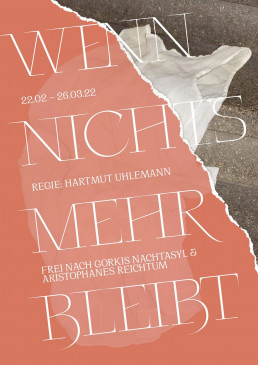 Wenn Nichts Mehr Bleibt - Plakat