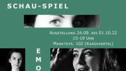 FACES / SCHAU-SPIEL / EMOTIONEN Plakat